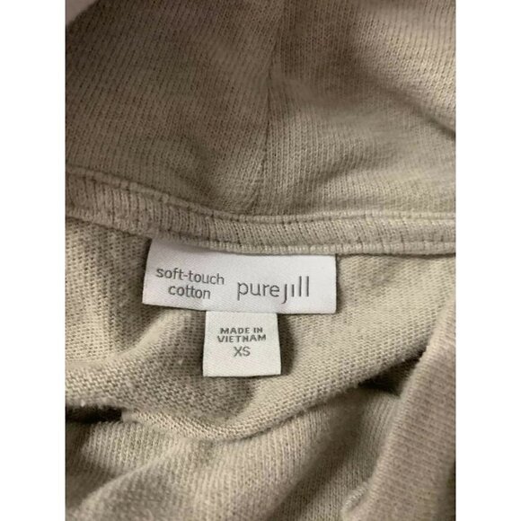 Pure Jill  Soft Touch Cotton XS Cowl Neck Dress - Picture 8 of 10